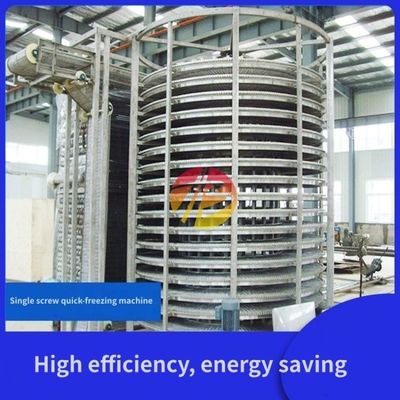 13800*3200*2500mm Tunnel Freezer for Continuous Freezing of IQF Mixed Vegetables