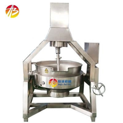200kg per Batch Jacket Cooking Kettle for Large Capacity Candy Processing Machine