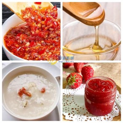 304 Stainless Steel Industrial Chilli Sauce Cooking Kettle with Customizable Agitator