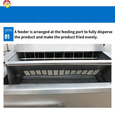 Continuous Frying Machine for Meat Fish Yam Onion and Banana Chips A Farm Essential
