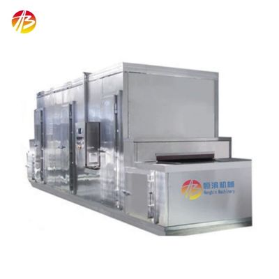 800mm Inlet Tunnel Quick Freezer for Continuous IQF Production of Mixed Vegetables