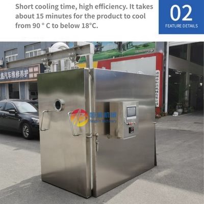 Precooling Food Bakery Fruit Pasta Chiller Device with Temperature 8-35C Adjustable