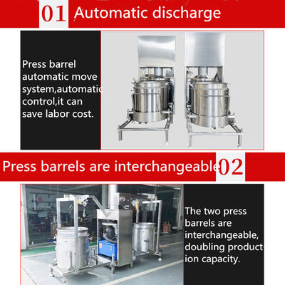 Industrial Hydraulic Juicer for Grape Watermelon Mango Pineapple Tomato Strawberry