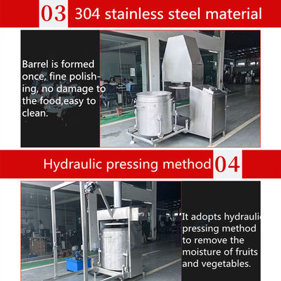 Industrial Hydraulic Juicer for Grape Watermelon Mango Pineapple Tomato Strawberry