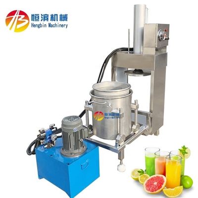 200L Automatic Hydraulic Power Press for Industrial Juicing of Fruits and Vegetables