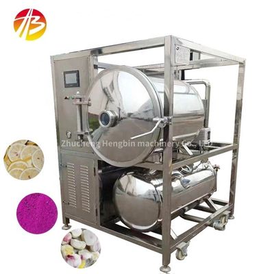 50kg Vacuum Freeze Dehydration Machinery Function for Pre-freezing Temperature -18C -60C