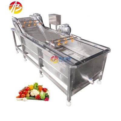 Water-saving Advantage Fruit and Vegetable Bubble Washer for Large-scale Production