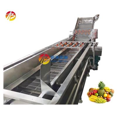 Water-saving Advantage Fruit and Vegetable Bubble Washer for Large-scale Production