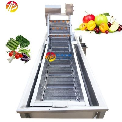 Water-saving Advantage Fruit and Vegetable Bubble Washer for Large-scale Production