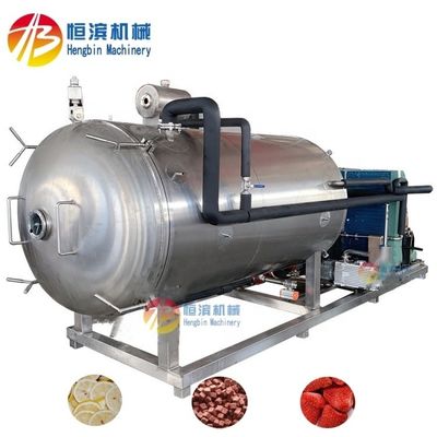 High Productivity Industrial Vacuum Freeze Drying Machine with 200kg per Batch Capacity