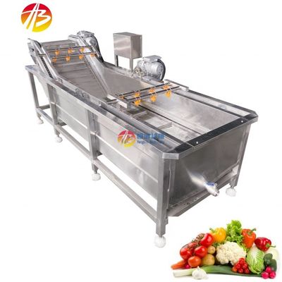 3000*1160*1400mm Advantage Save Water Bubble Washing Machine for Vegetables and Fruits