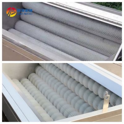 200kg/h Capacity Industrial Cassava Peeling Washing Machine with Water Saving Design