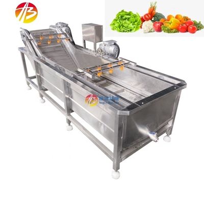 Industrial Fruit Seafood Cleaning Machine with Advanced Bubble Washing Technology