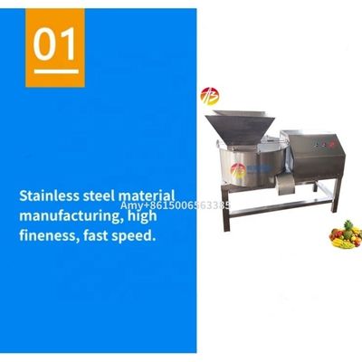 Commercial 3kw Potato Apple Tomato Crusher Machine for Fruit and Vegetable Processing