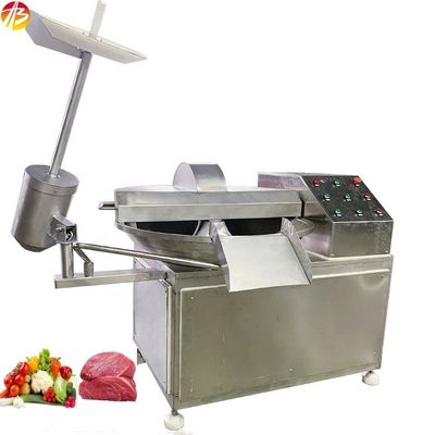 Versatile Stainless Steel Multi-Function Bowl Cutting Machine Capacity 40-50kg/batch
