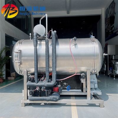 Fruit And Vegetable Vacuum Freeze Dryer Machine With 21 Square Meters Pallet Area